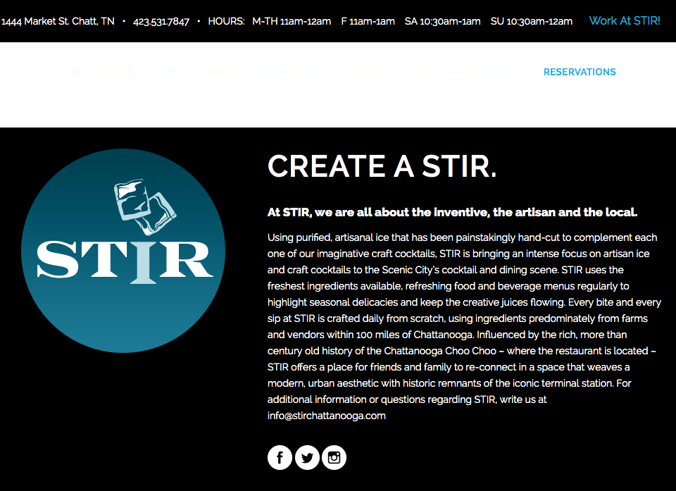 Job Listings STIR Chattanooga Llc Jobs